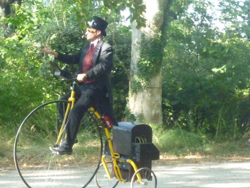 Animations pour l'accueil au Château Pont Royal